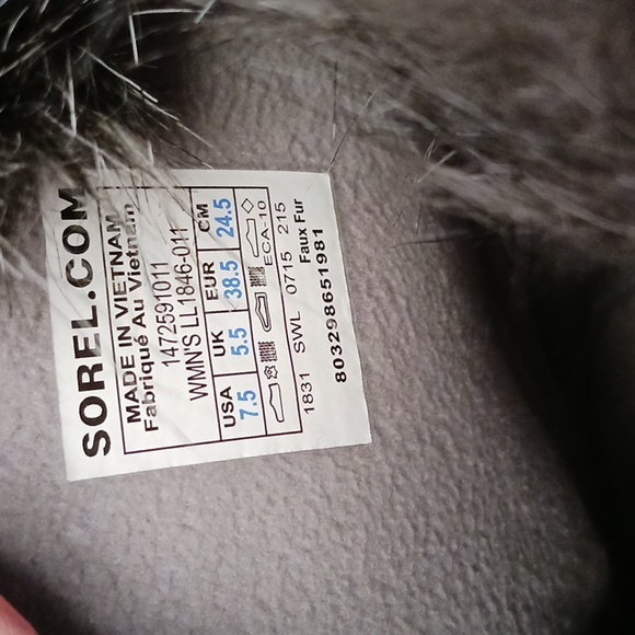 Sorel Tofino Waterproof Black Snow Boots Size 7.5 NIB - Picture 14 of 16